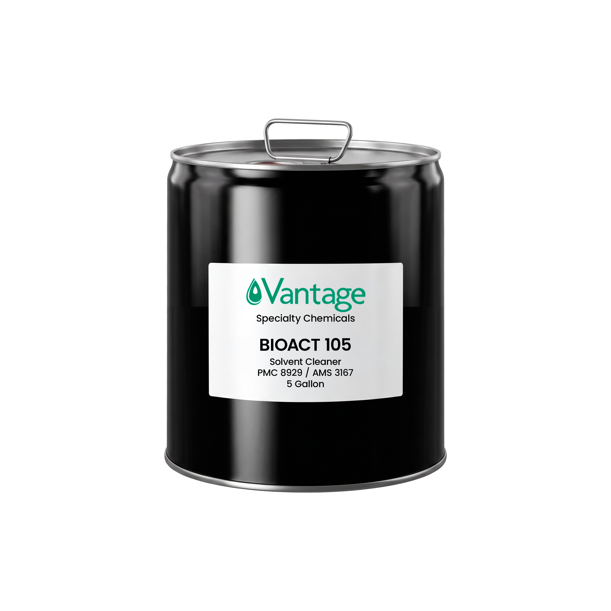 Vantage BIOACT 105 fast-drying aerospace solvent cleaner and precision degreaser replacing MEK and IPA