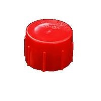 red plastic caps